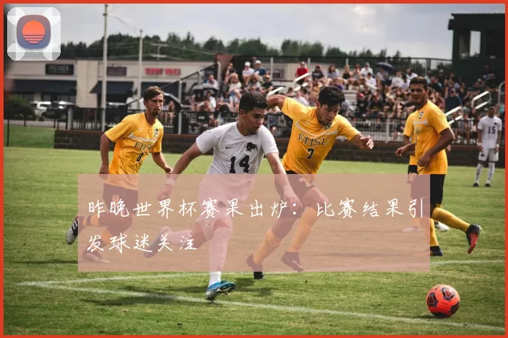 昨晚世界杯赛果出炉:比赛结果引发球迷关注