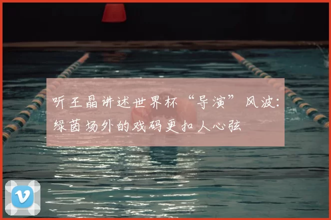 听王晶讲述世界杯“导演”风波:绿茵场外的戏码更扣人心弦