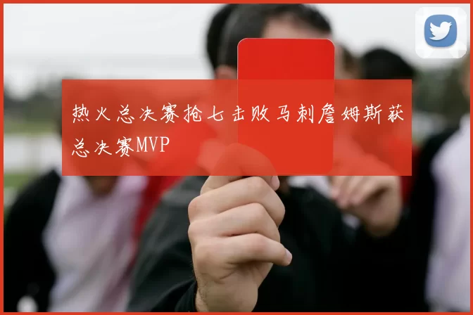 热火总决赛抢七击败马刺詹姆斯获总决赛MVP