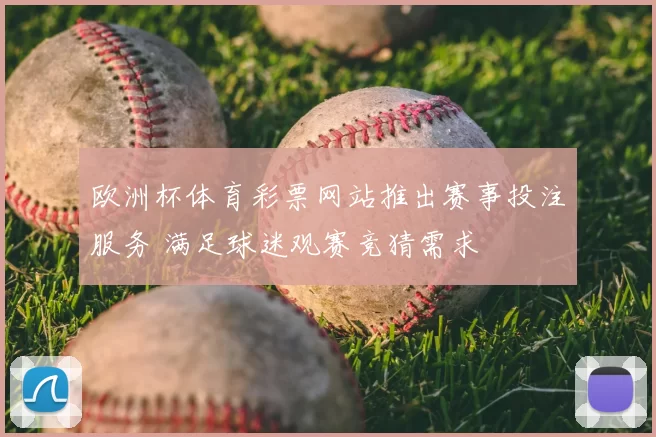 欧洲杯体育彩票网站推出赛事投注服务 满足球迷观赛竞猜需求